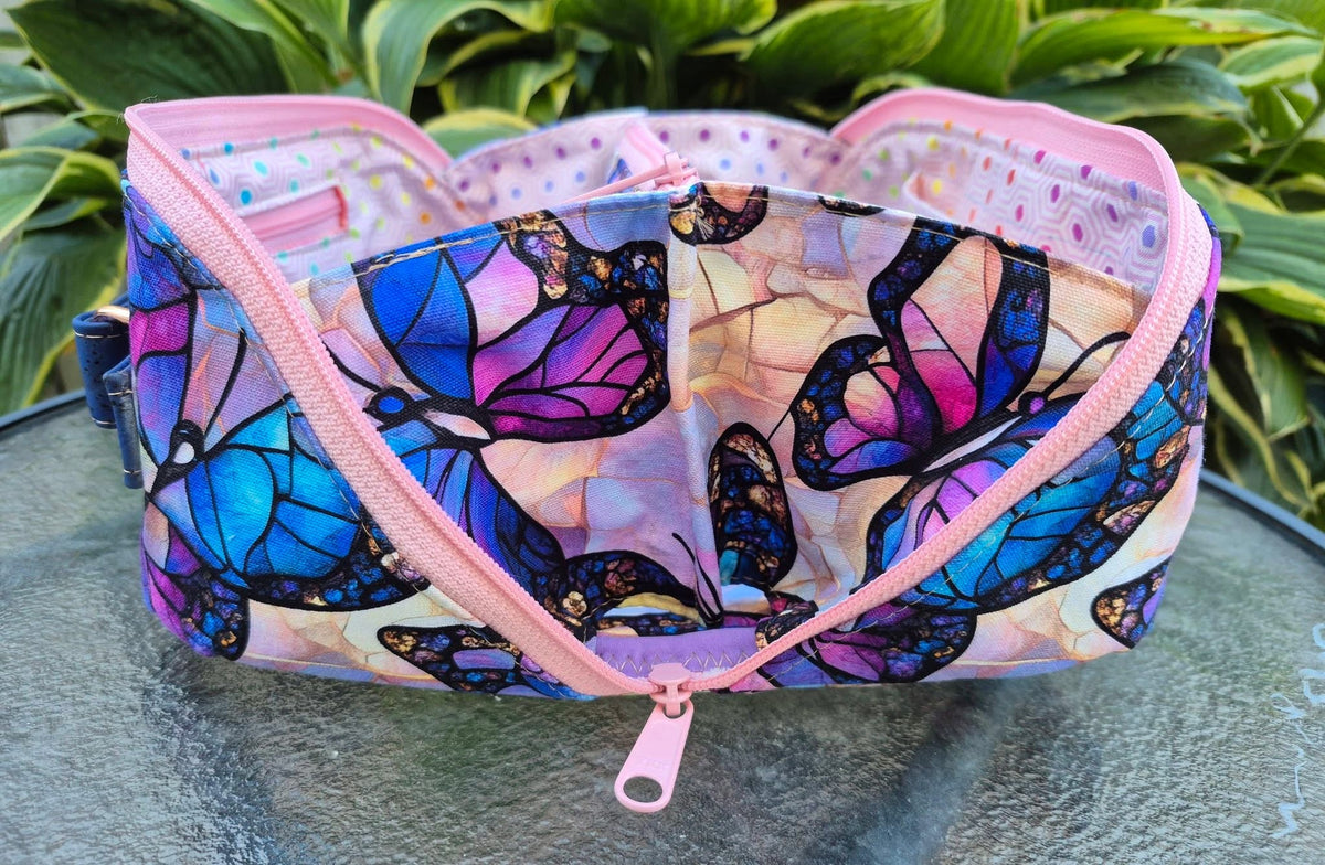 Stained glass butterflies preorder round 43