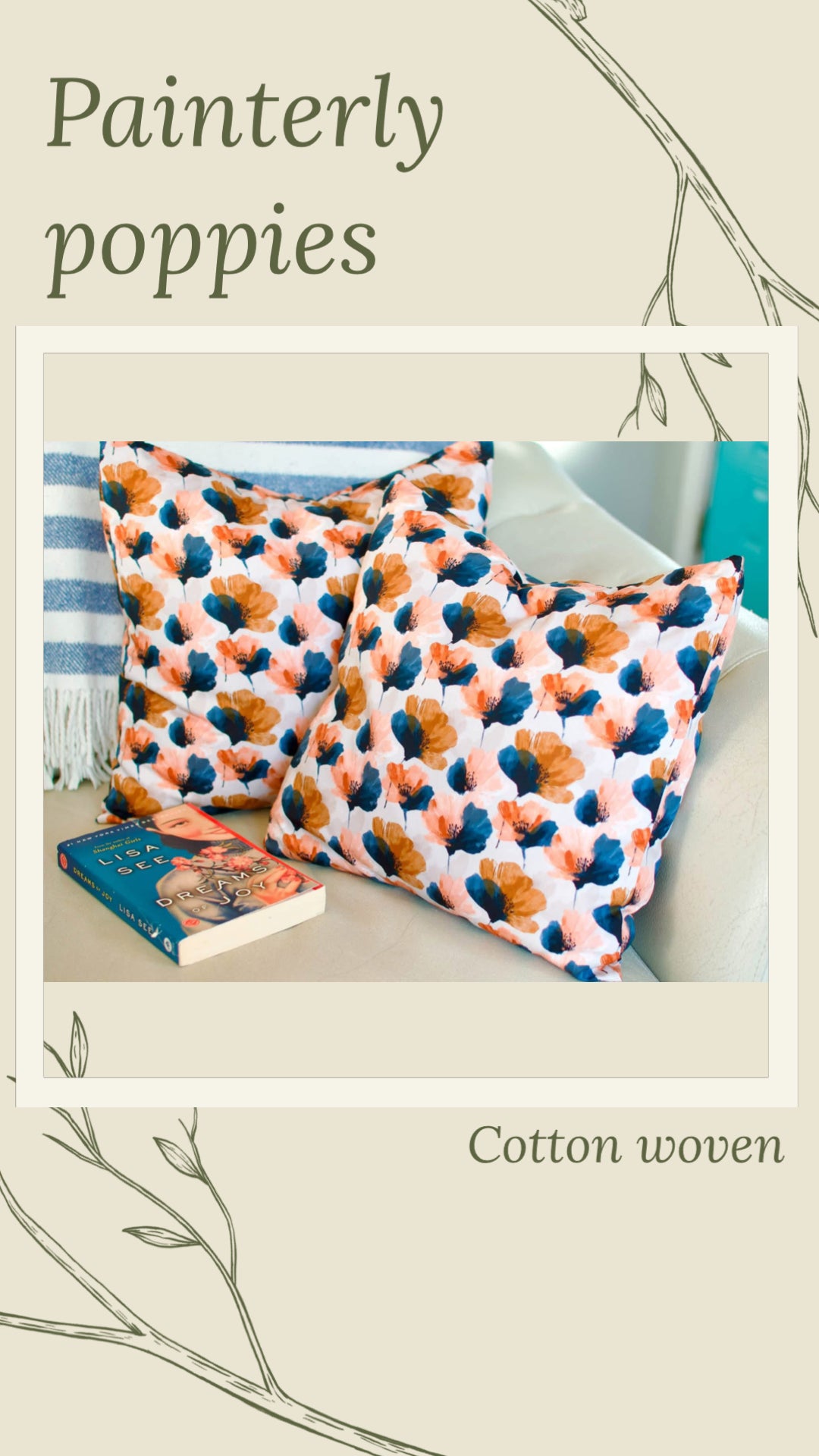 Painterly poppies preorder round 42