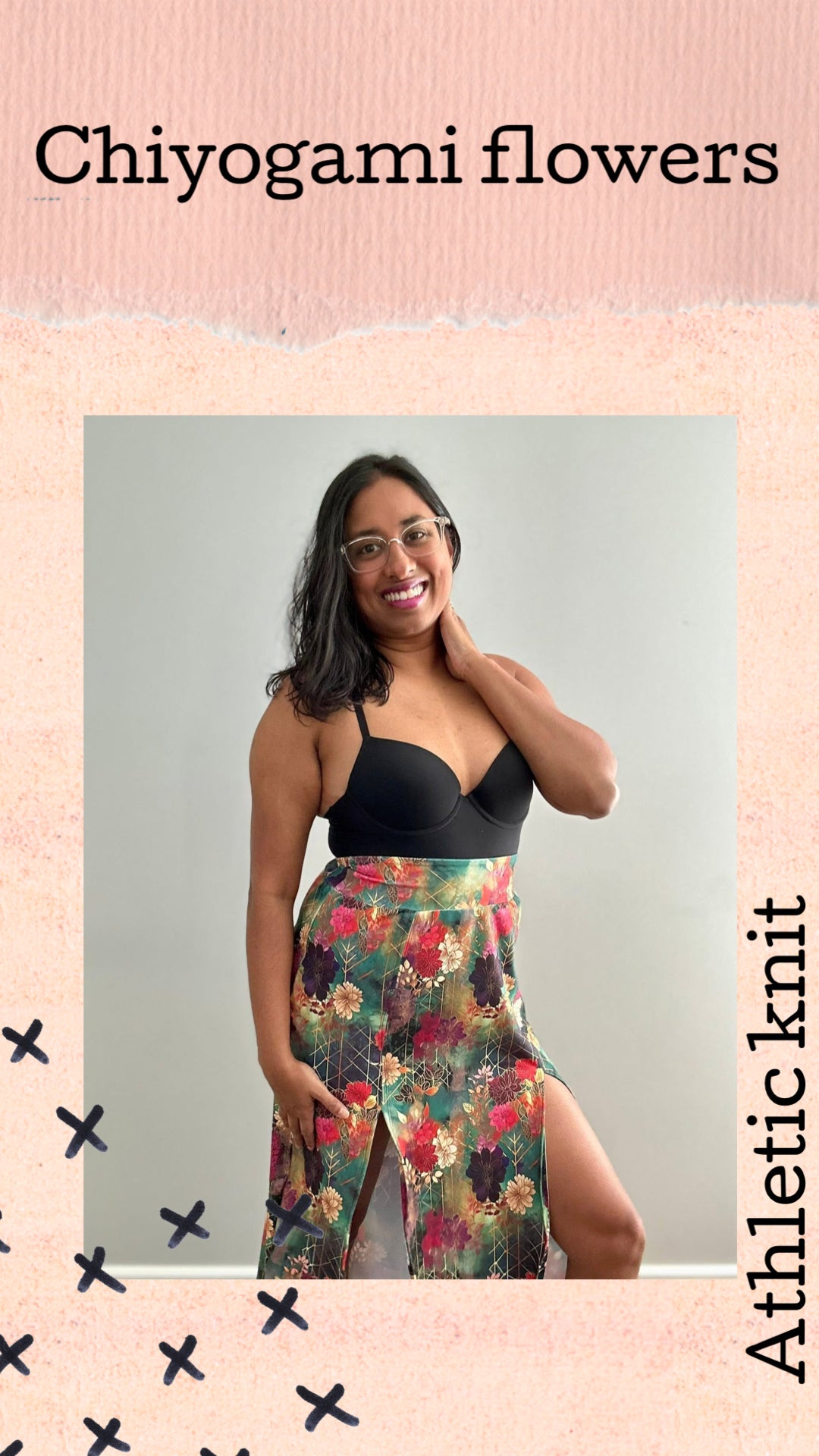 Chiyogami flowers preorder round 33