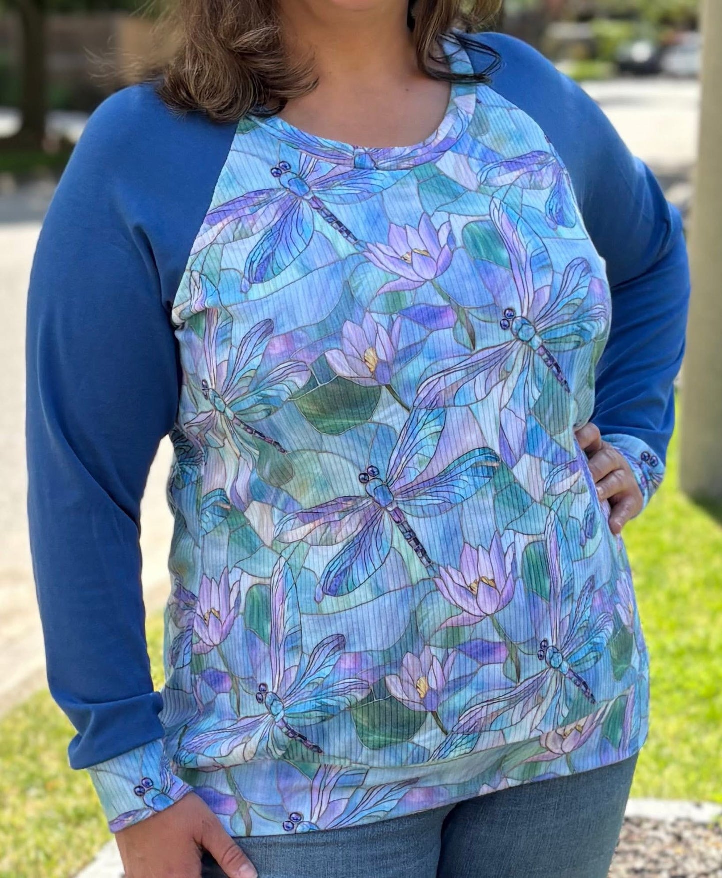 Stained glass dragonflies preorder round 39
