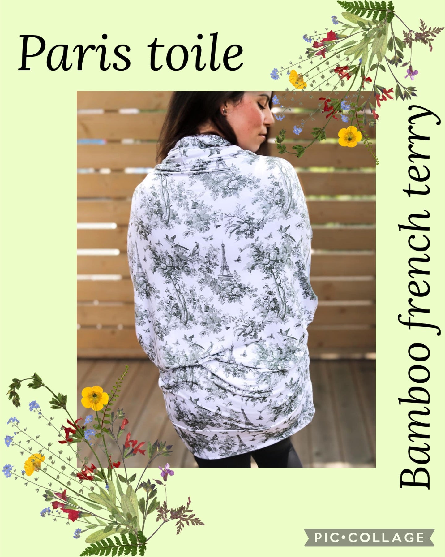 Paris toile round 16 retail