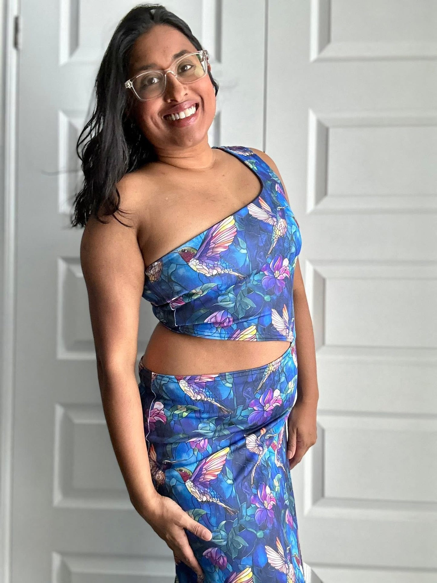 Stained glass hummingbirds preorder round 34