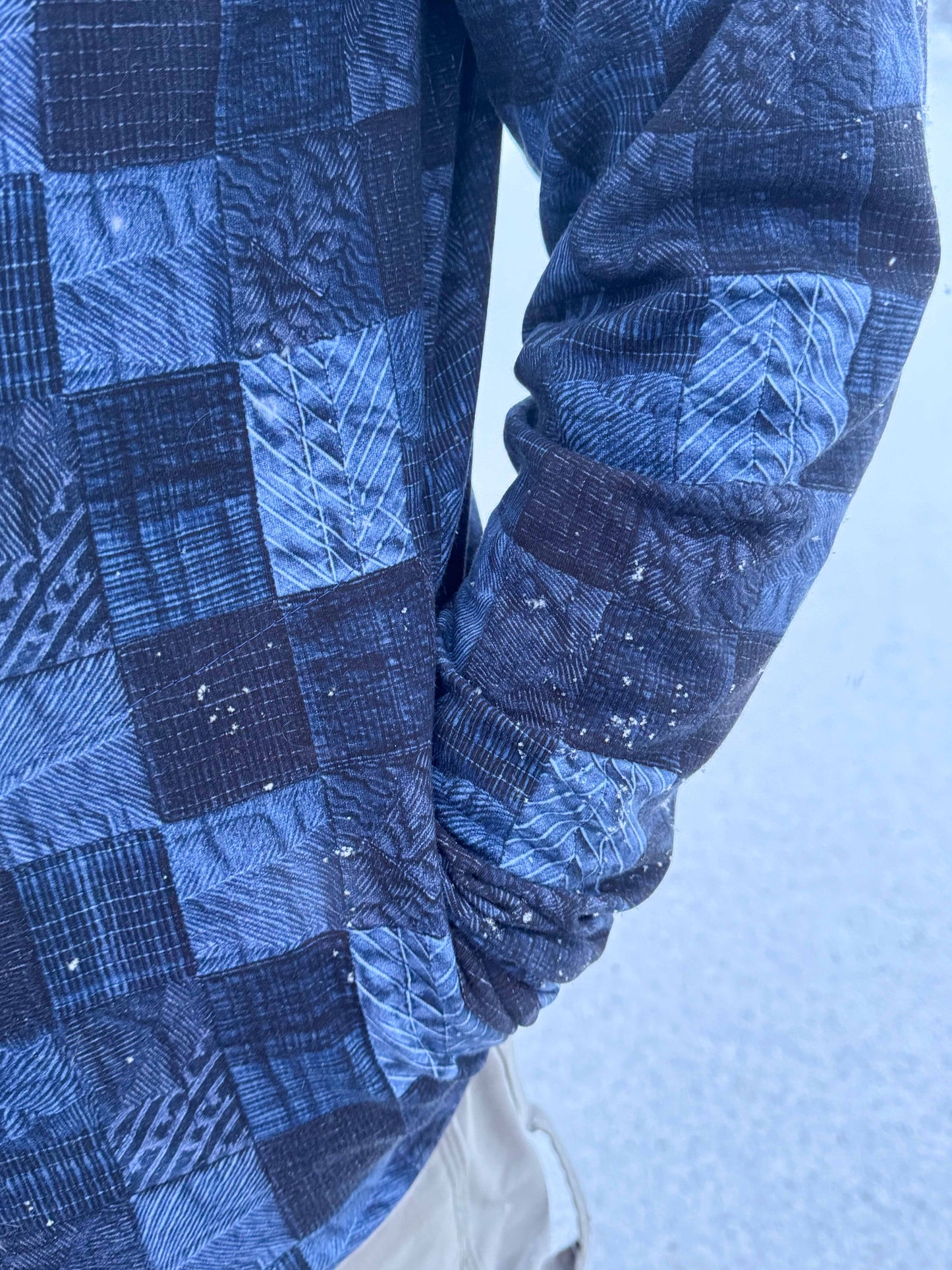 Denim patchwork preorder round 22