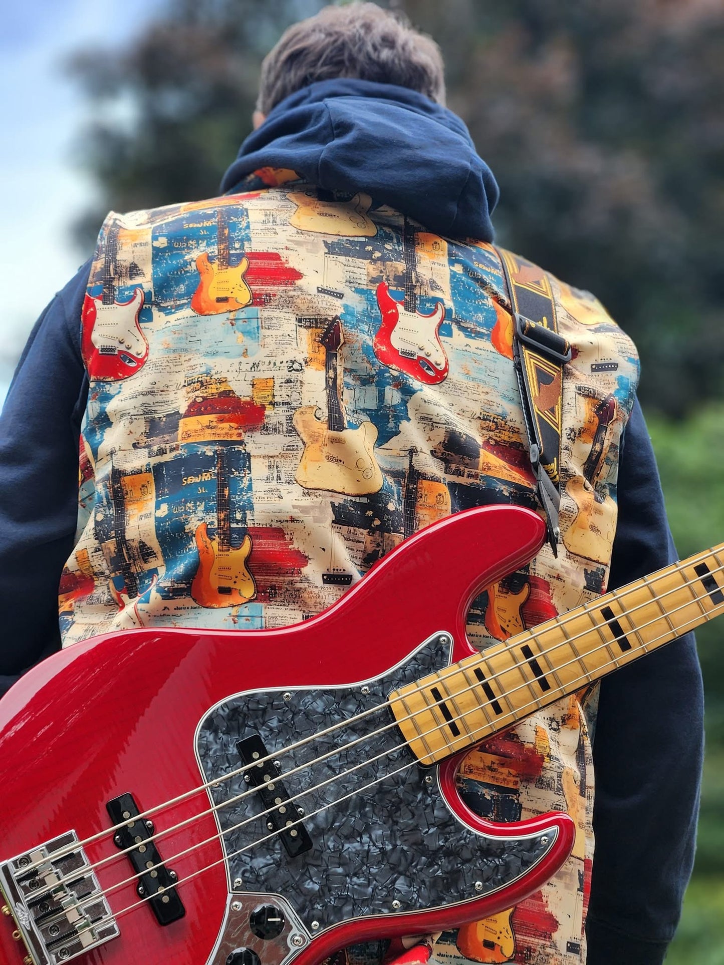 Grunge electric guitar round 27 retail