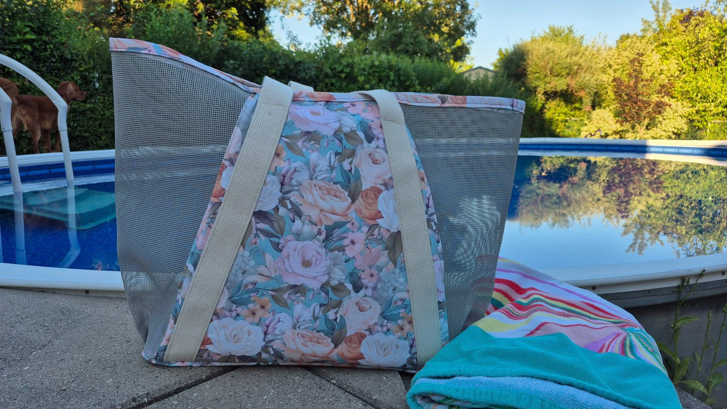 Soft floral round 28 retail
