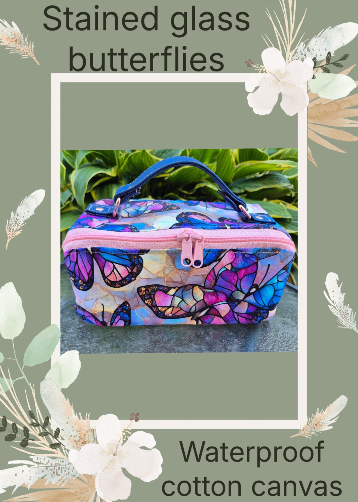 Stained glass butterflies preorder round 43