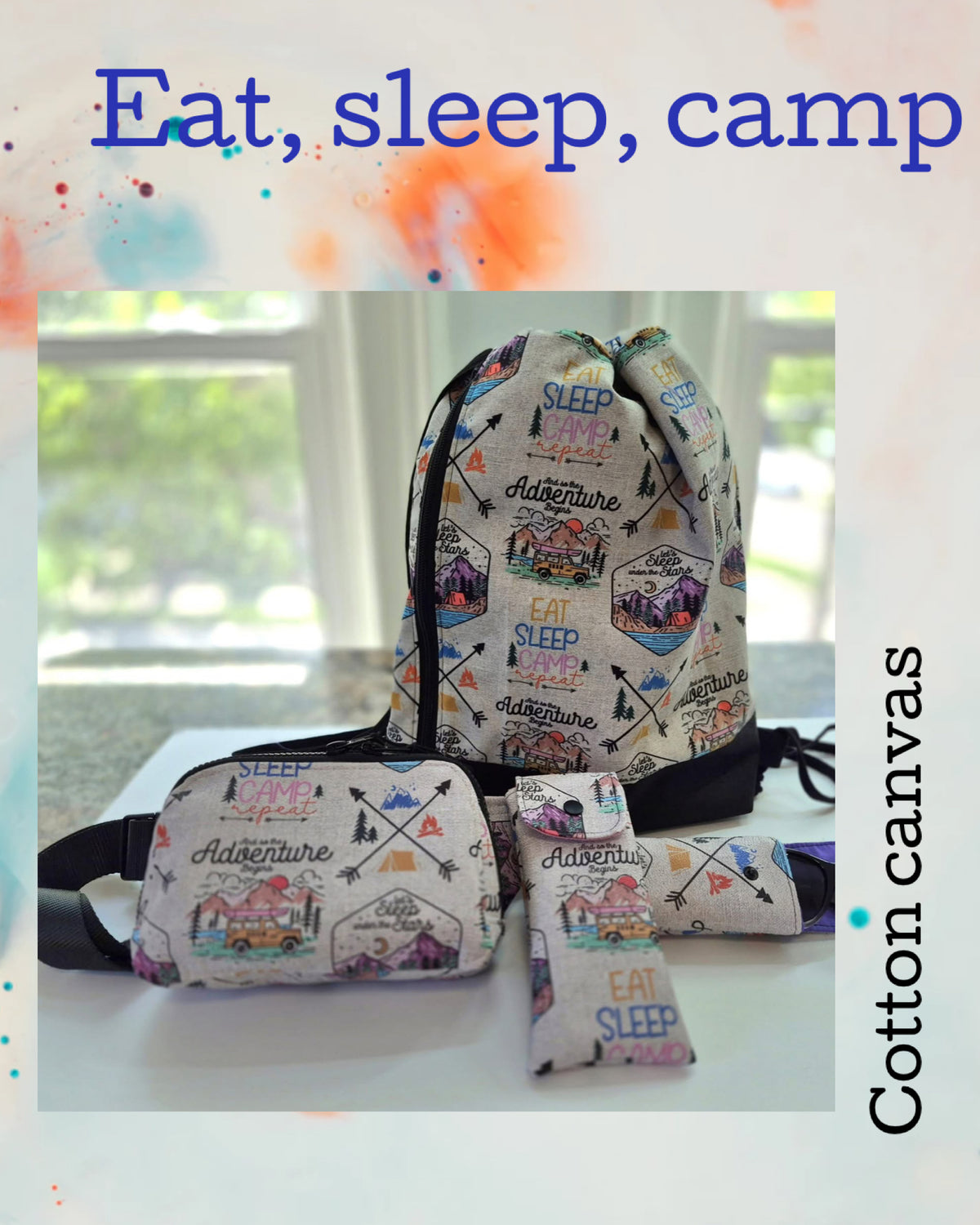 Eat, sleep, camp round 38 retail