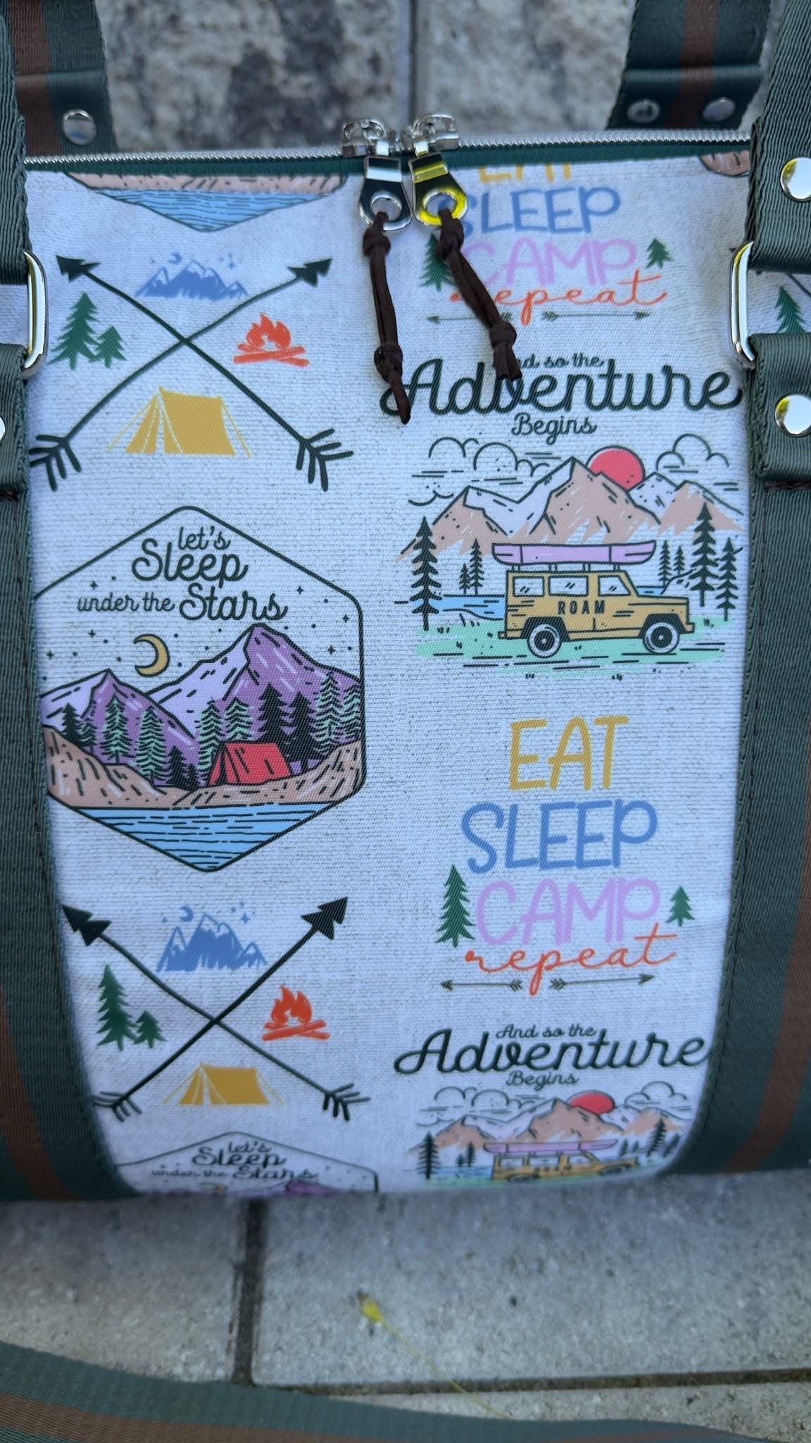 Eat, sleep, camp round 38 retail