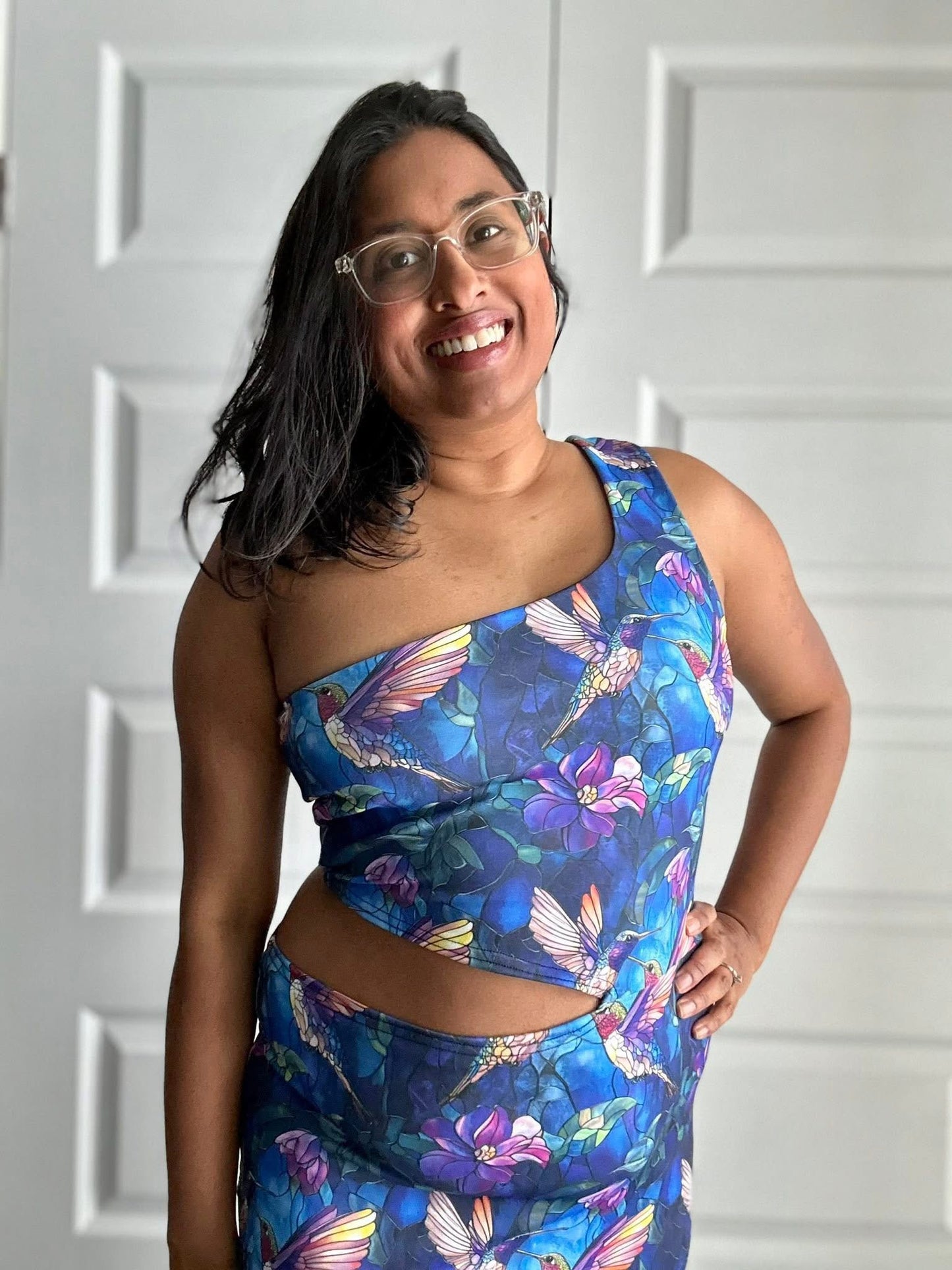 Stained glass hummingbirds preorder round 34