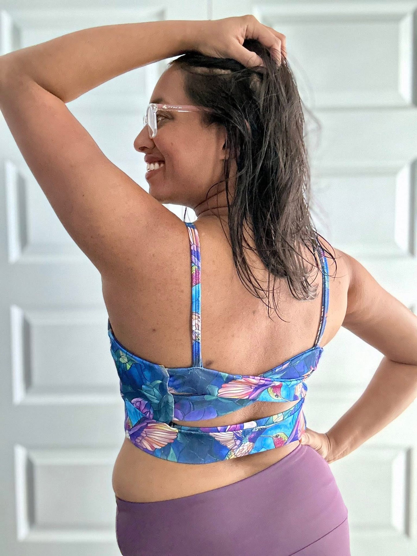 Stained glass hummingbirds preorder round 34