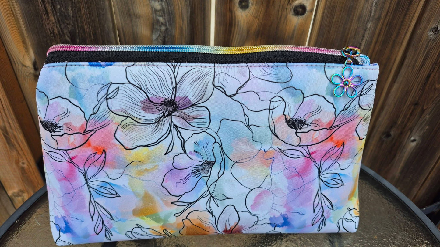 Floral watercolour round 37 retail