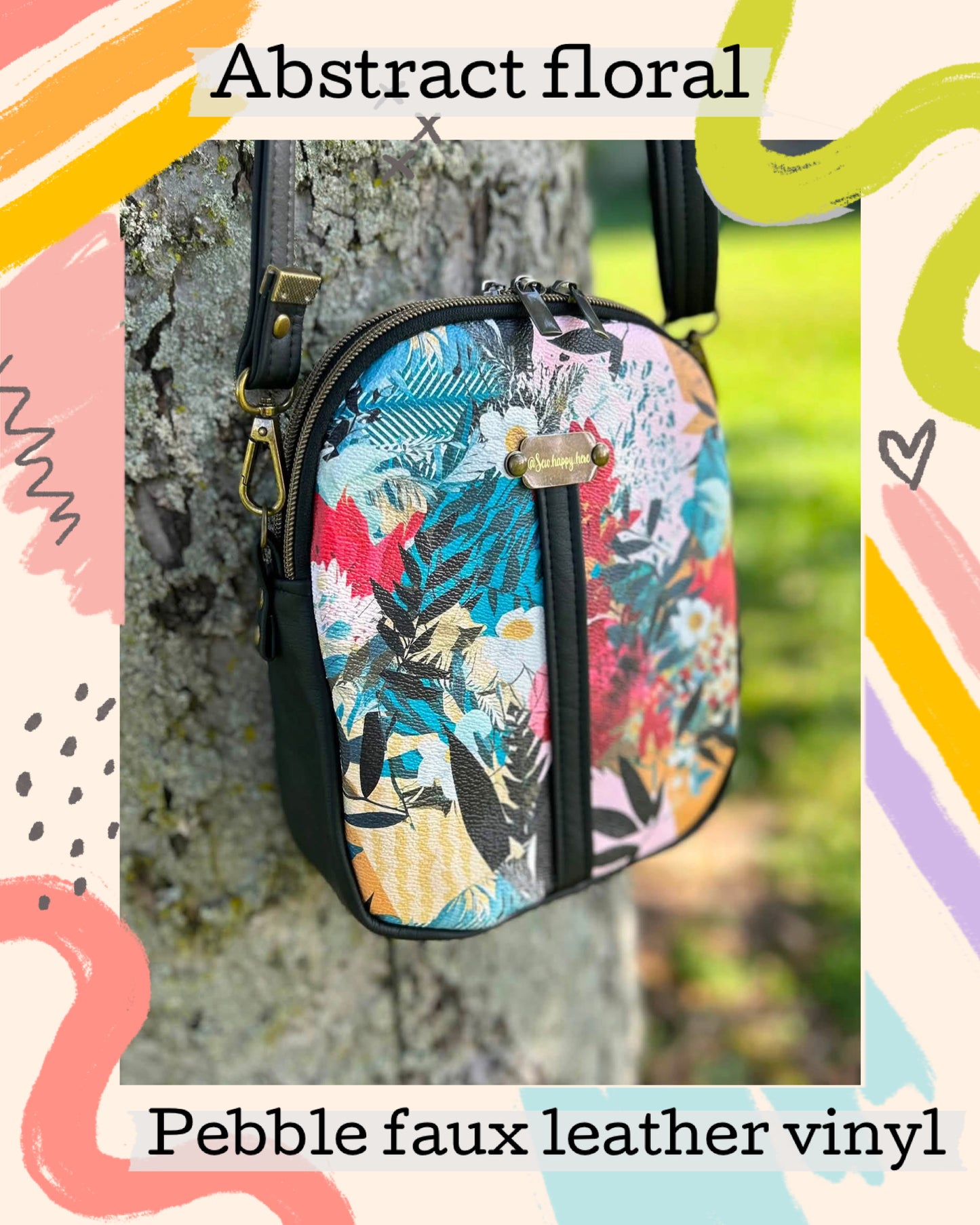 Abstract floral preorder round 41