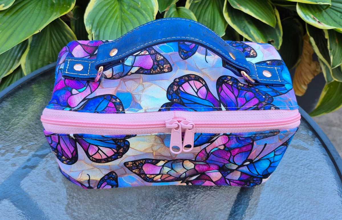 Stained glass butterflies preorder round 43
