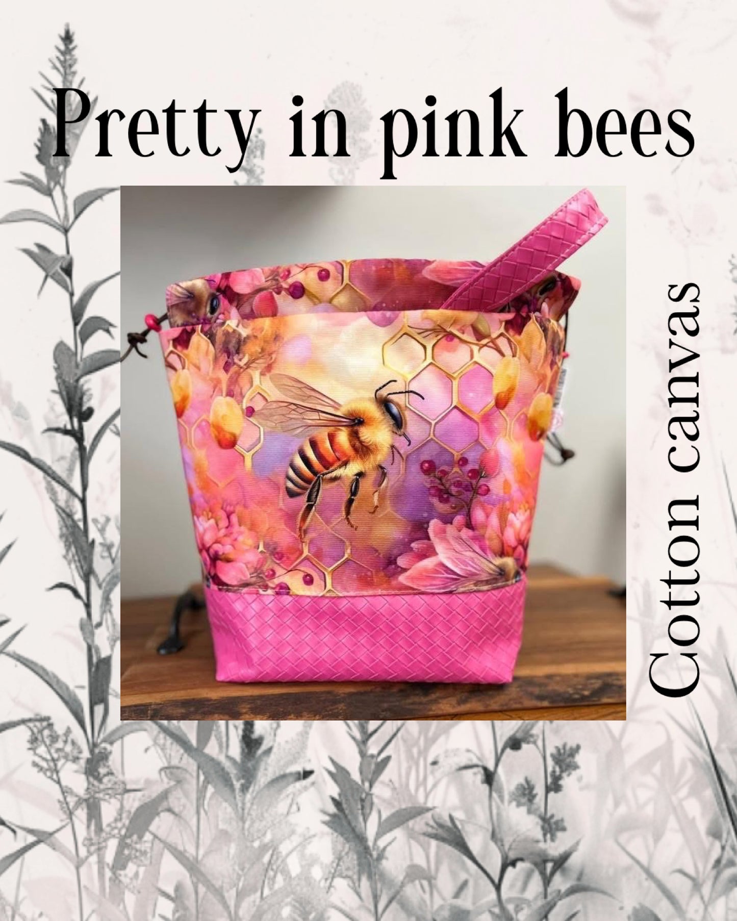Pretty in pink bees quilt show retail