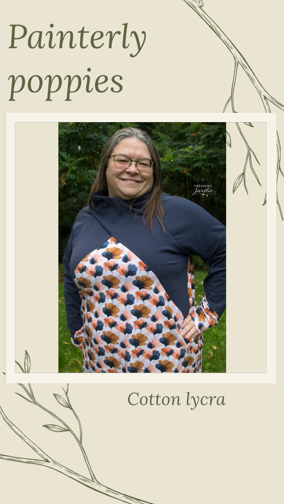 Painterly poppies preorder round 42