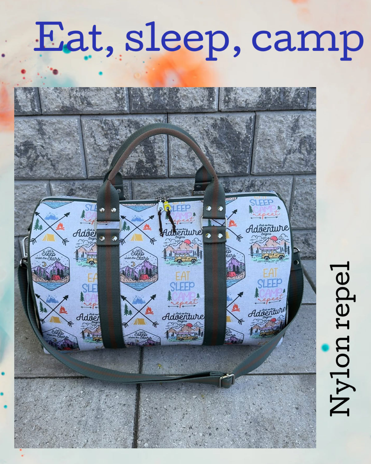 Eat, sleep, camp round 38 retail