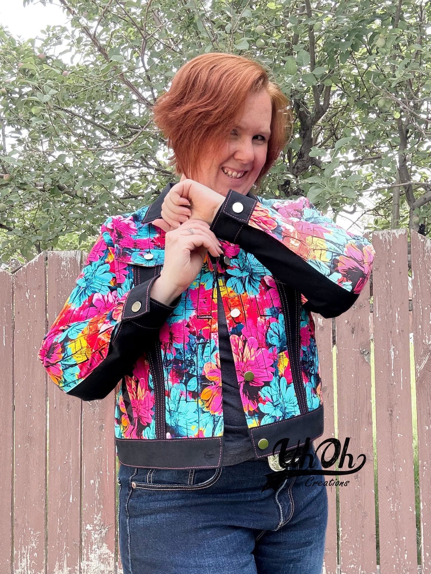 Floral graffiti round 28 retail