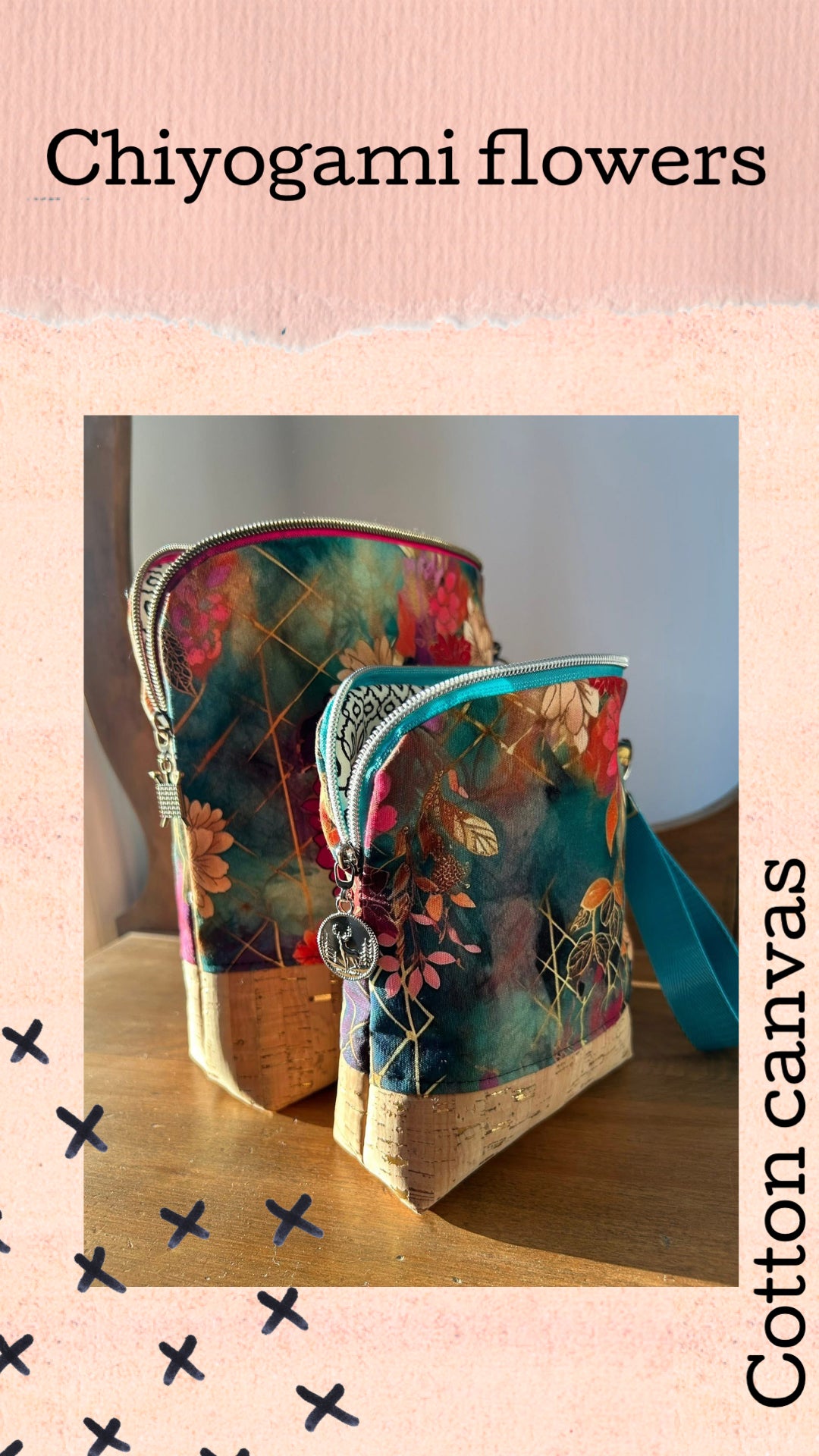 Chiyogami flowers preorder round 33