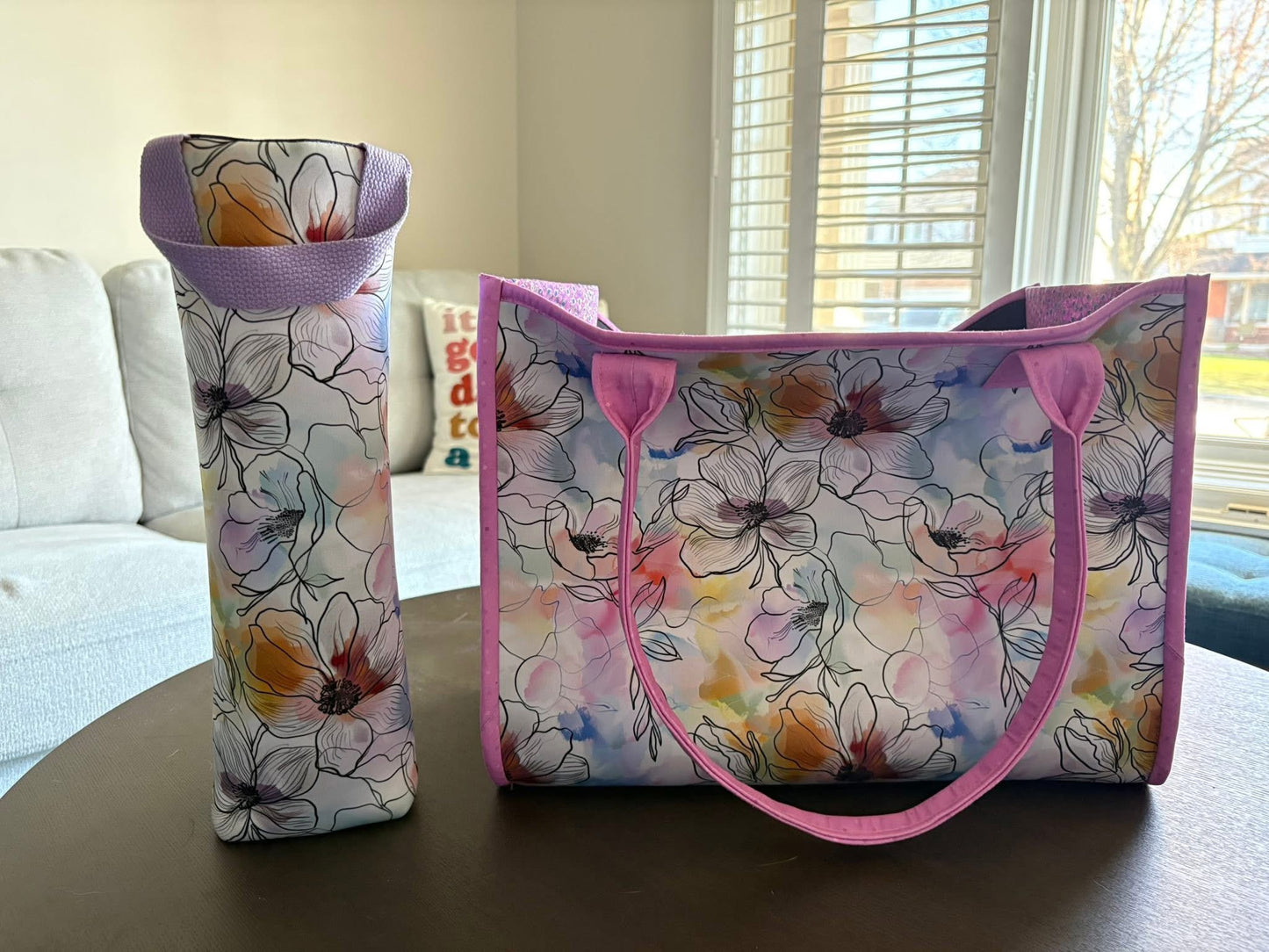 Floral watercolour round 37 retail