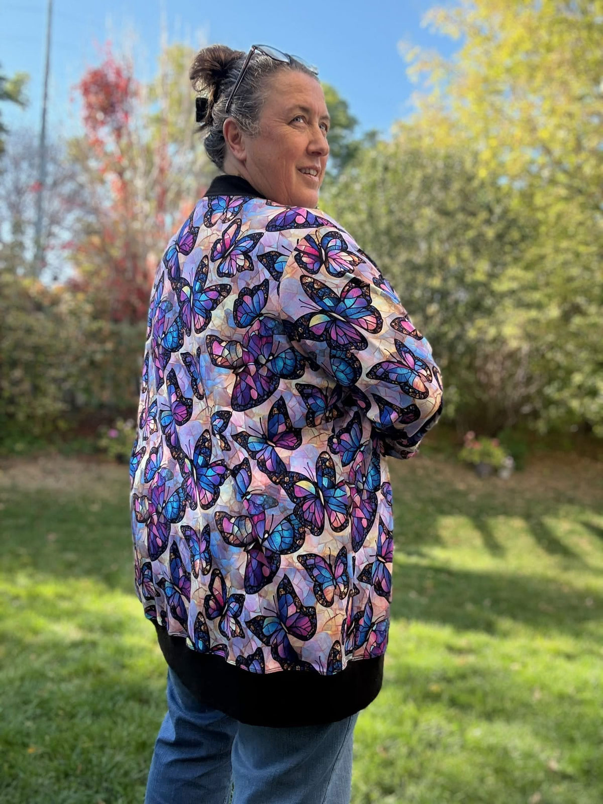 Stained glass butterflies preorder round 43