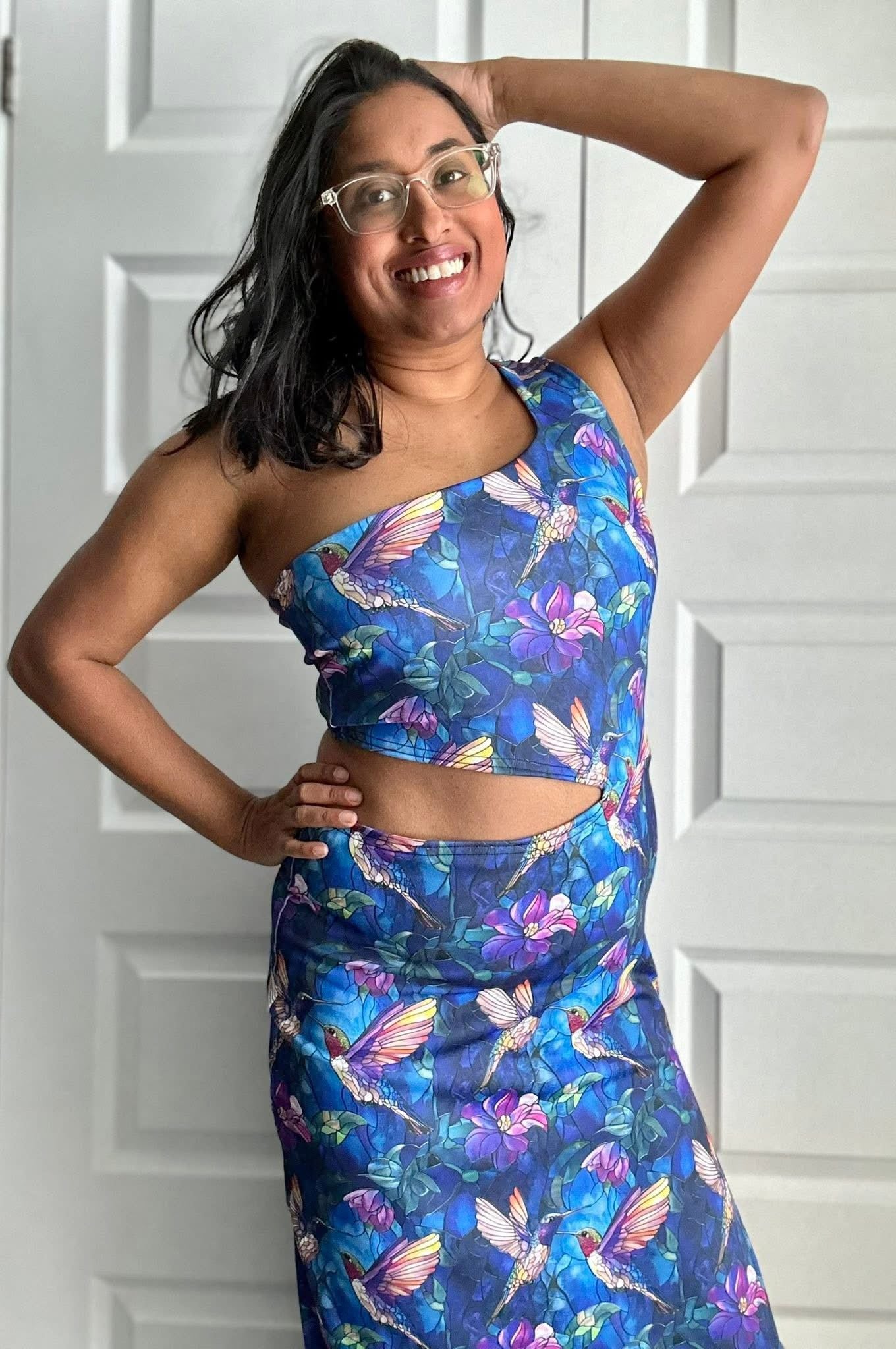 Stained glass hummingbirds preorder round 34