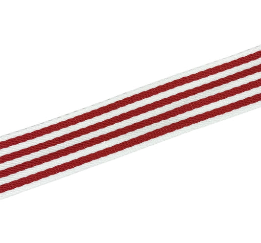 Polyester striped webbing 1.5” (38mm) wide