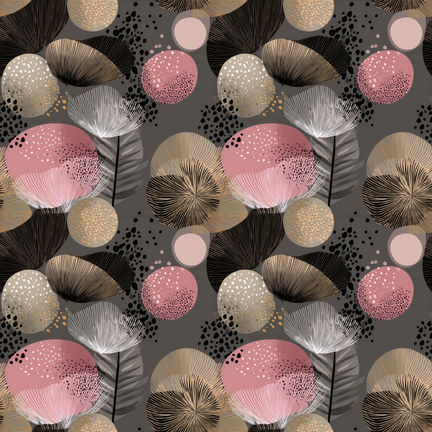 Modern abstract dots preorder round 39