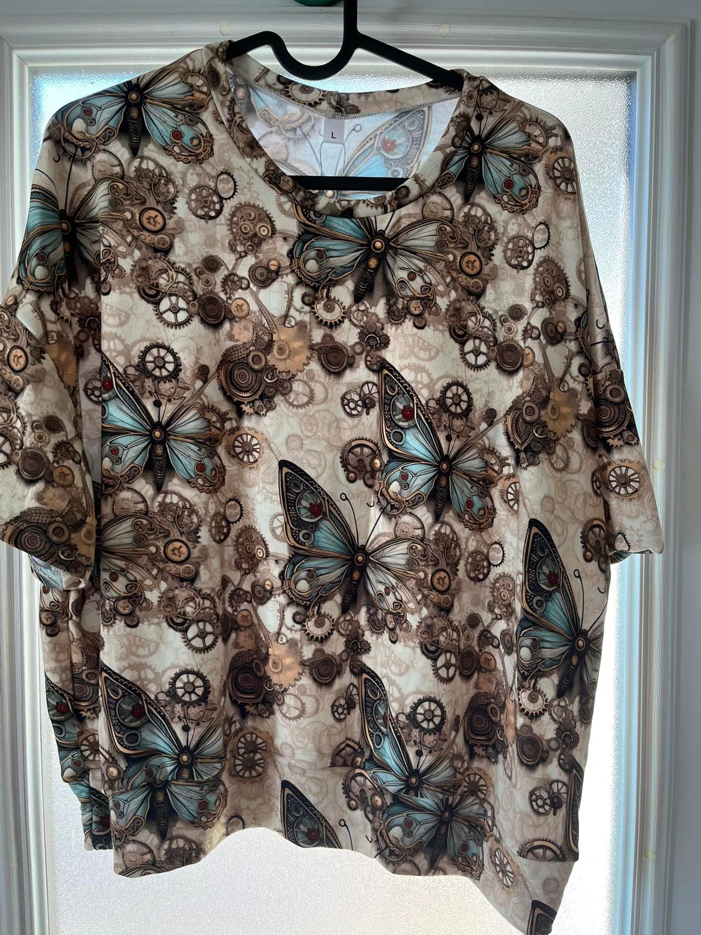 Steampunk butterflies round 23 retail