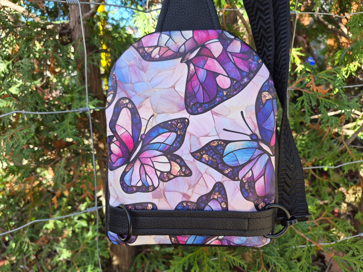 Stained glass butterflies preorder round 43