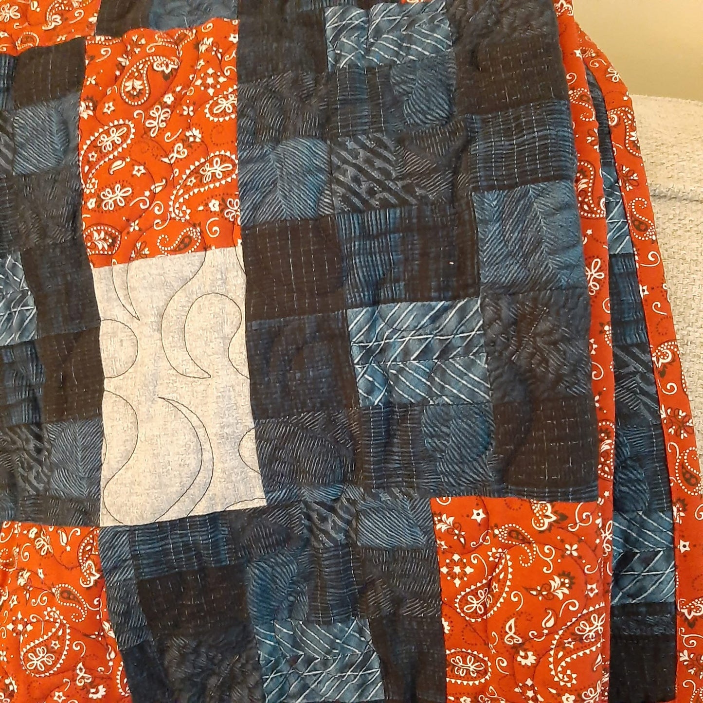 Denim patchwork preorder round 41