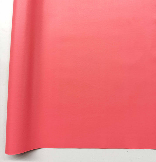Coral faux leather vinyl (new)