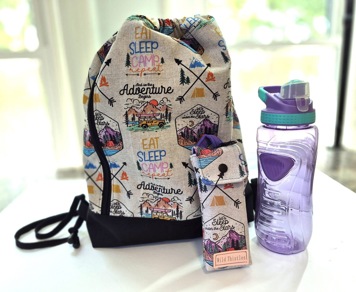 Eat, sleep, camp round 38 retail
