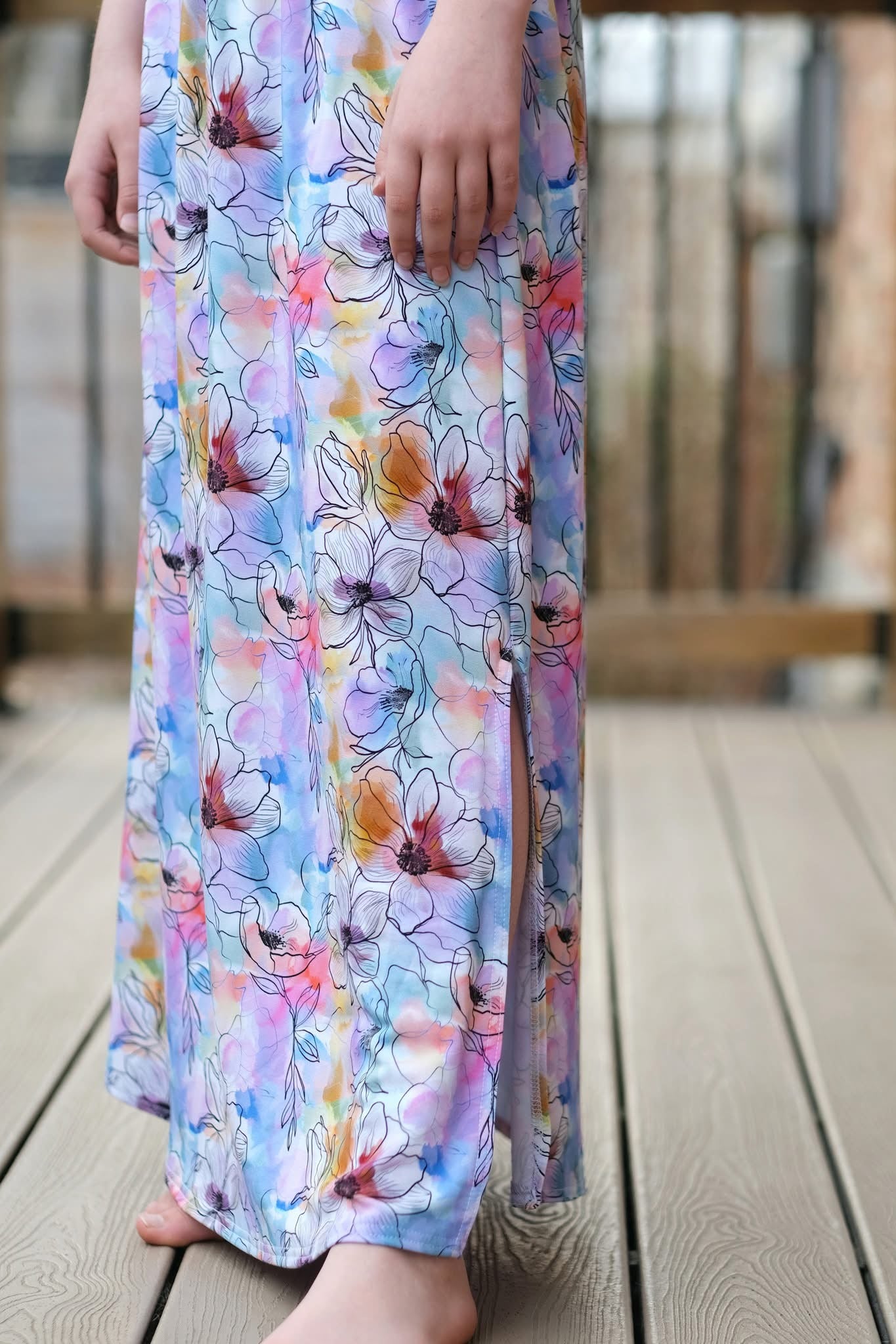 Floral watercolour round 37 retail