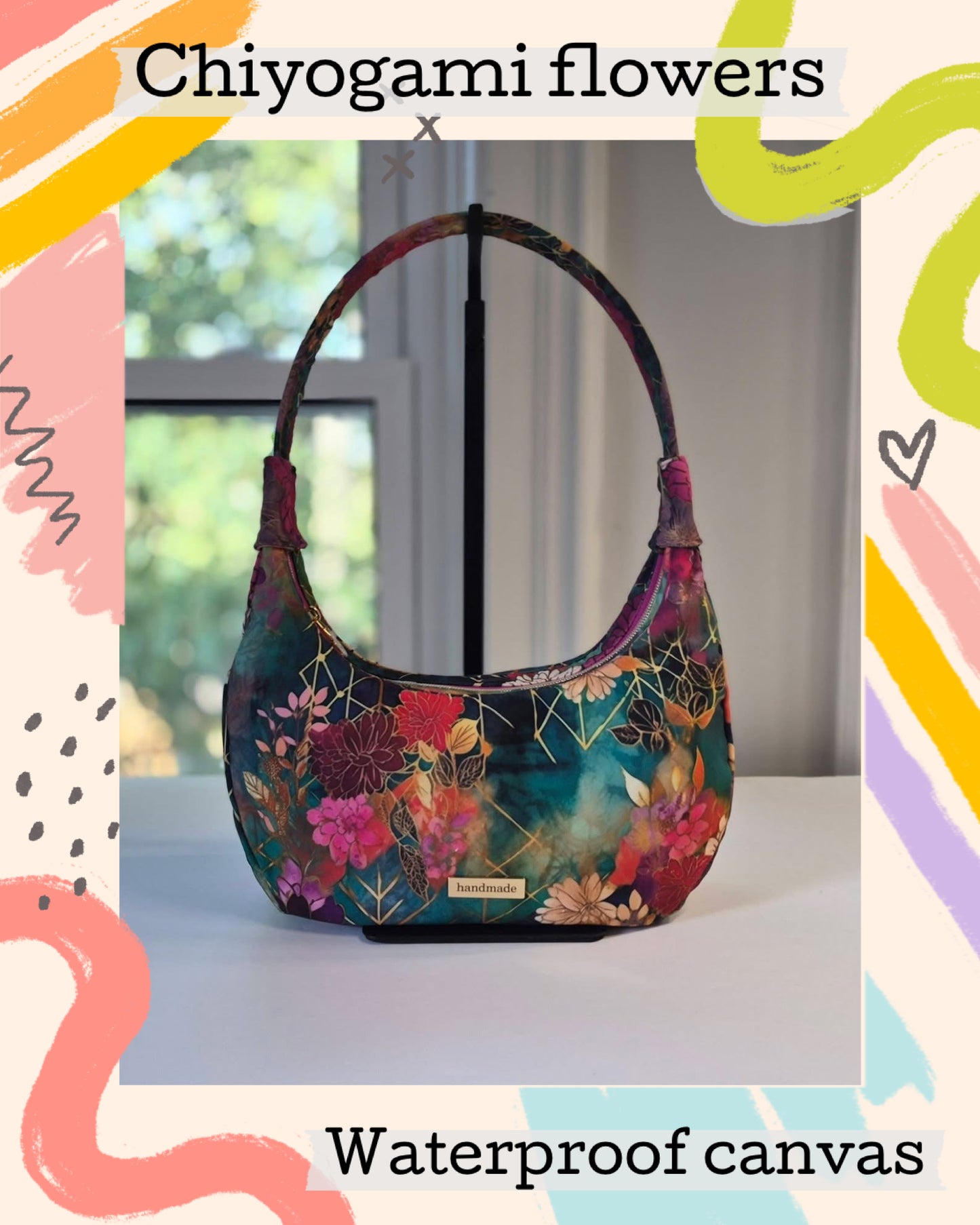 Chiyogami flowers preorder round 41