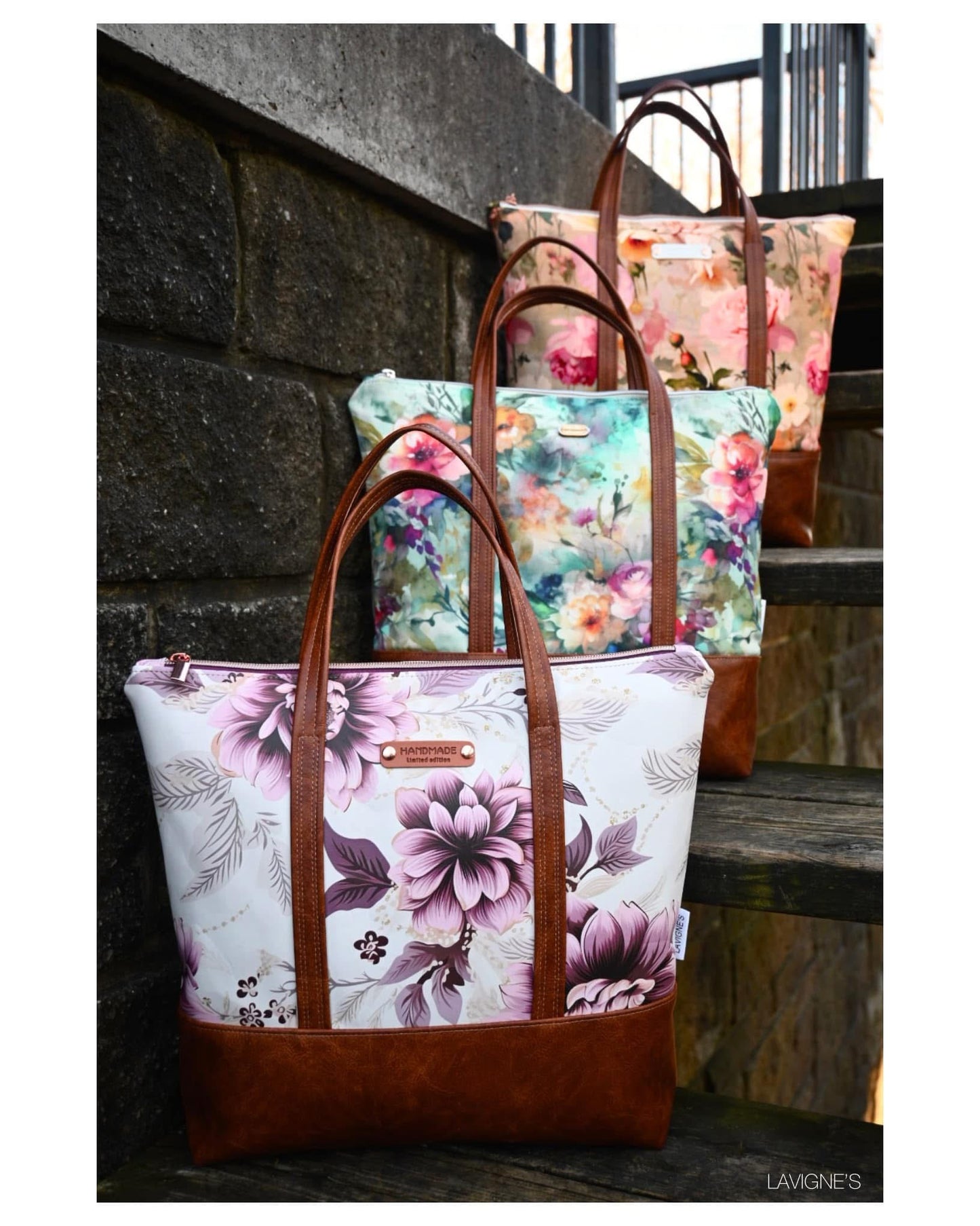 Painted floral round 21 retail