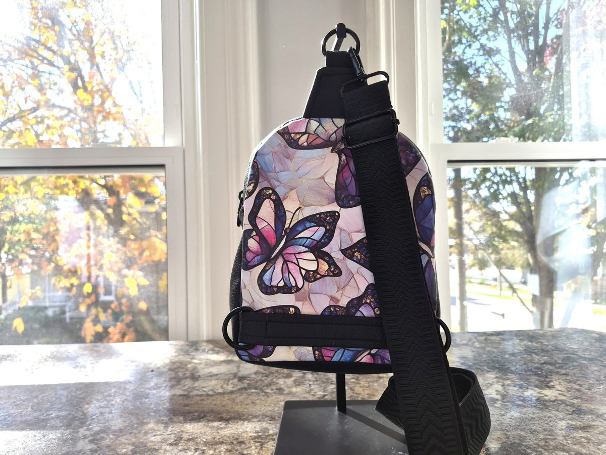 Stained glass butterflies preorder round 43