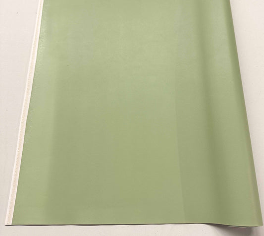 Sage faux leather vinyl