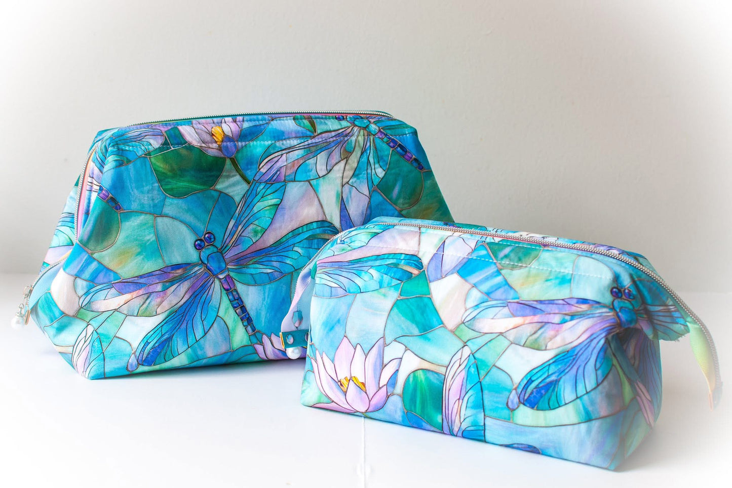 Stained glass dragonflies preorder round 39