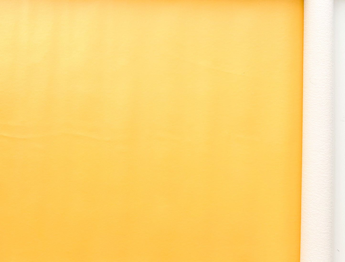 Yellow faux leather vinyl