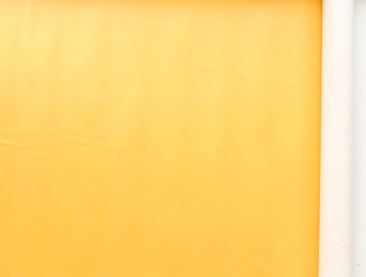 Yellow faux leather vinyl