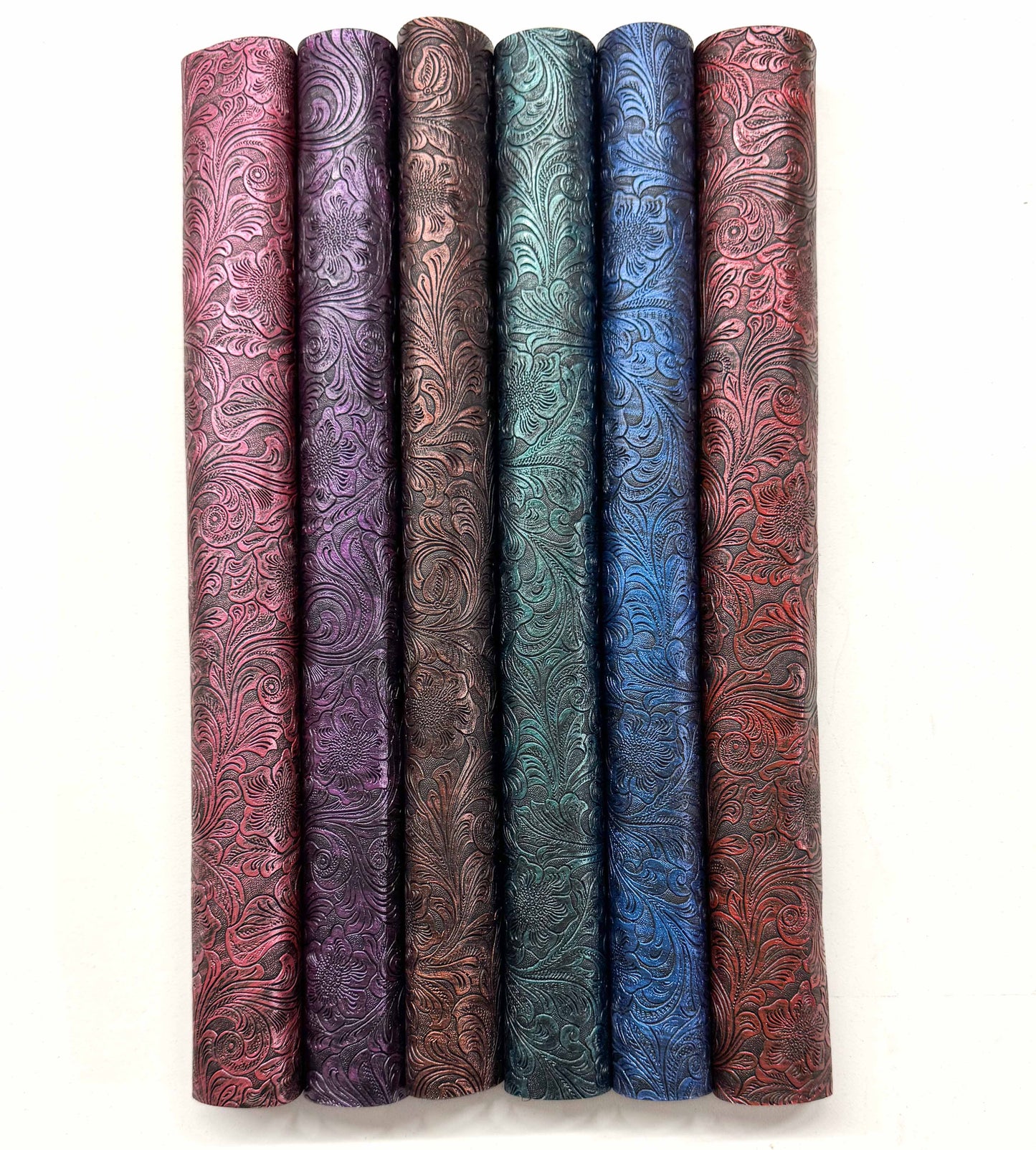 Metallic flower vinyl
