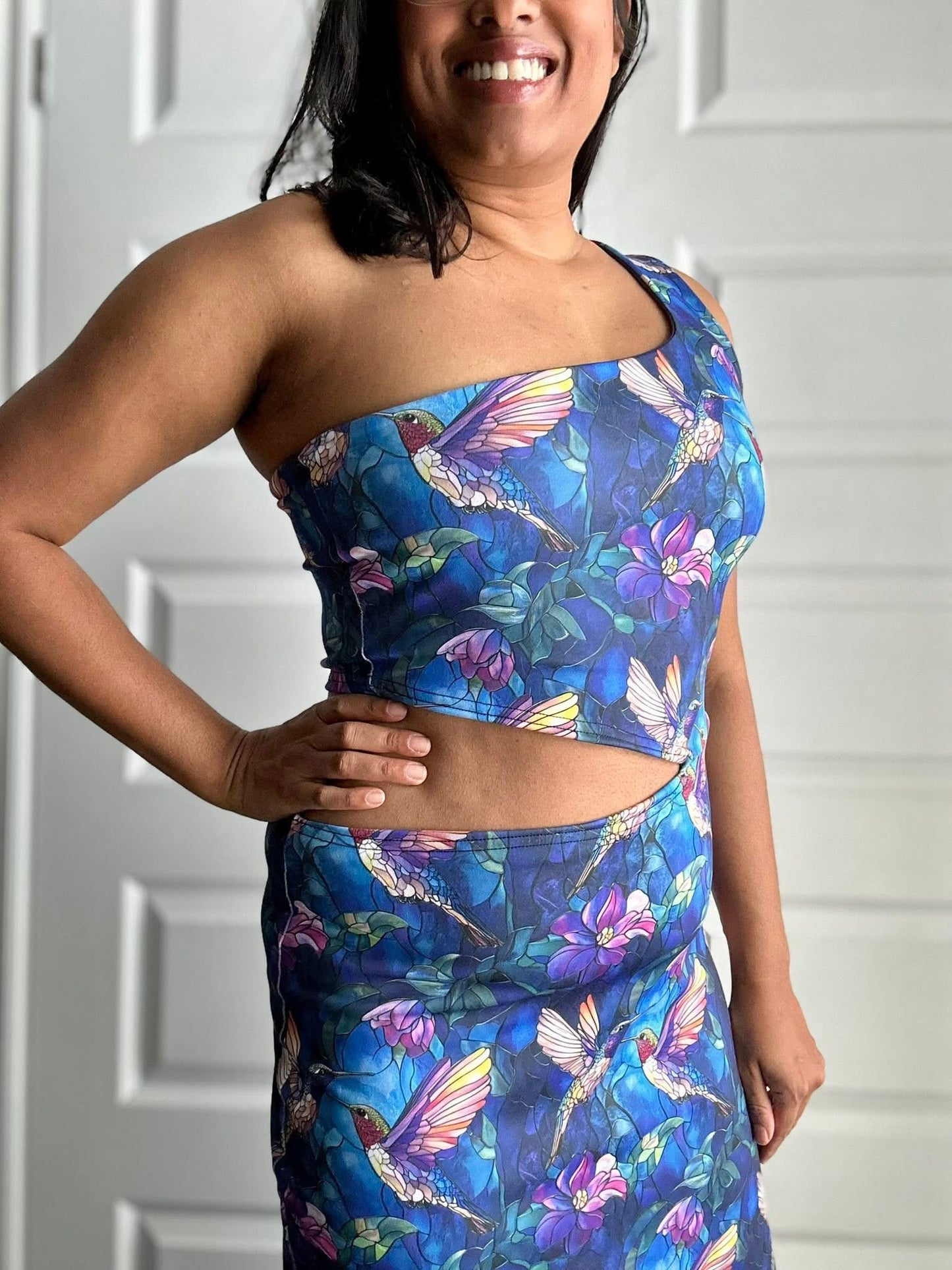 Stained glass hummingbirds preorder round 34