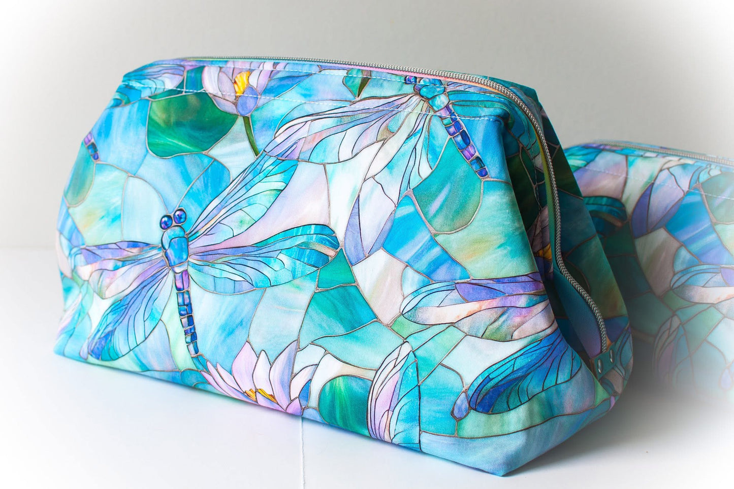 Stained glass dragonflies preorder round 39