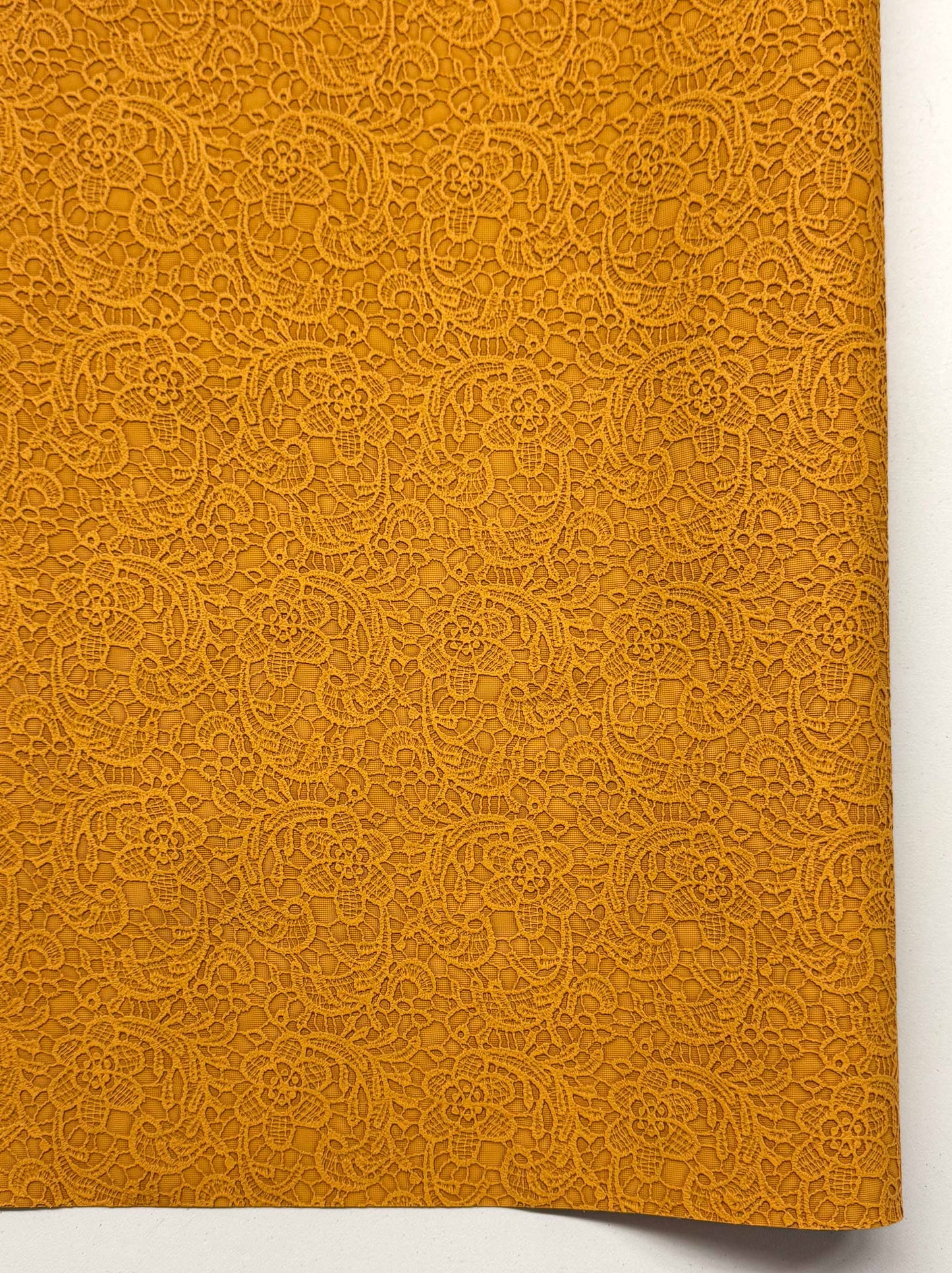 Lace textured vinyl