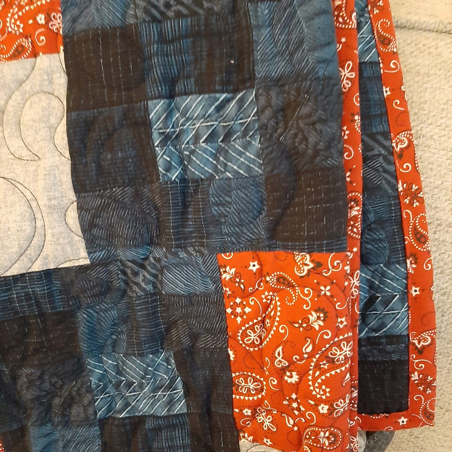 Denim patchwork preorder round 41