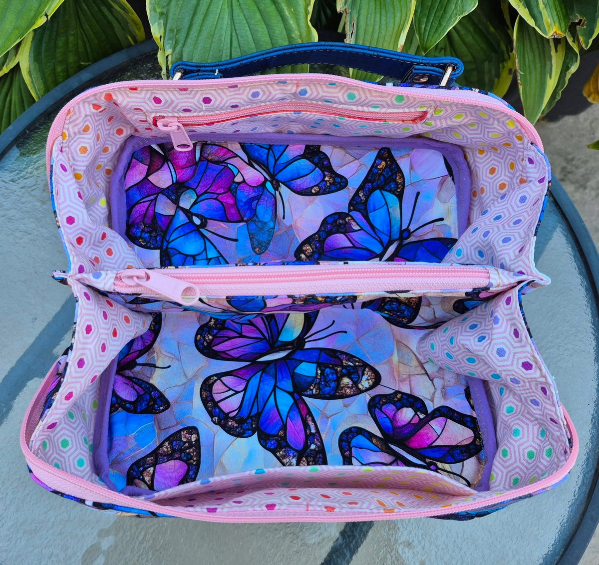Stained glass butterflies preorder round 43