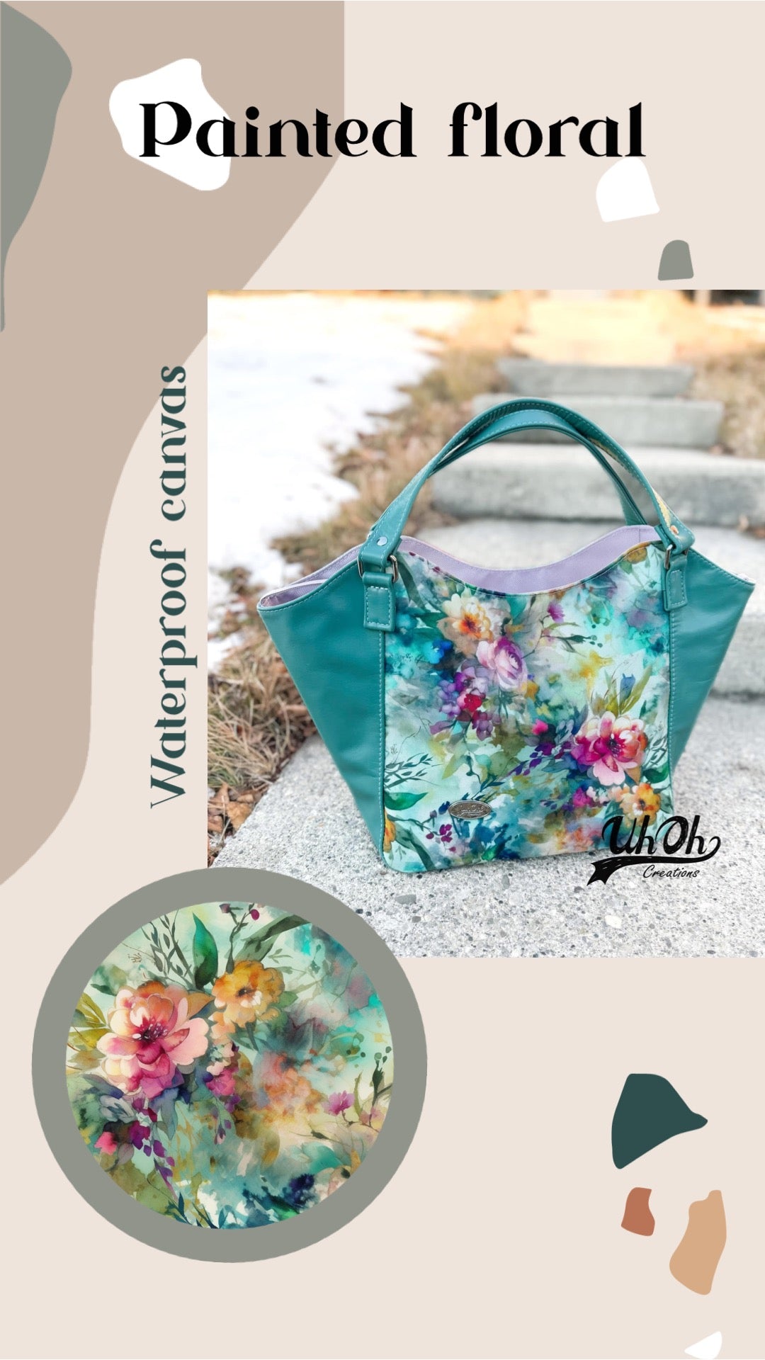 Painted floral preorder round 21