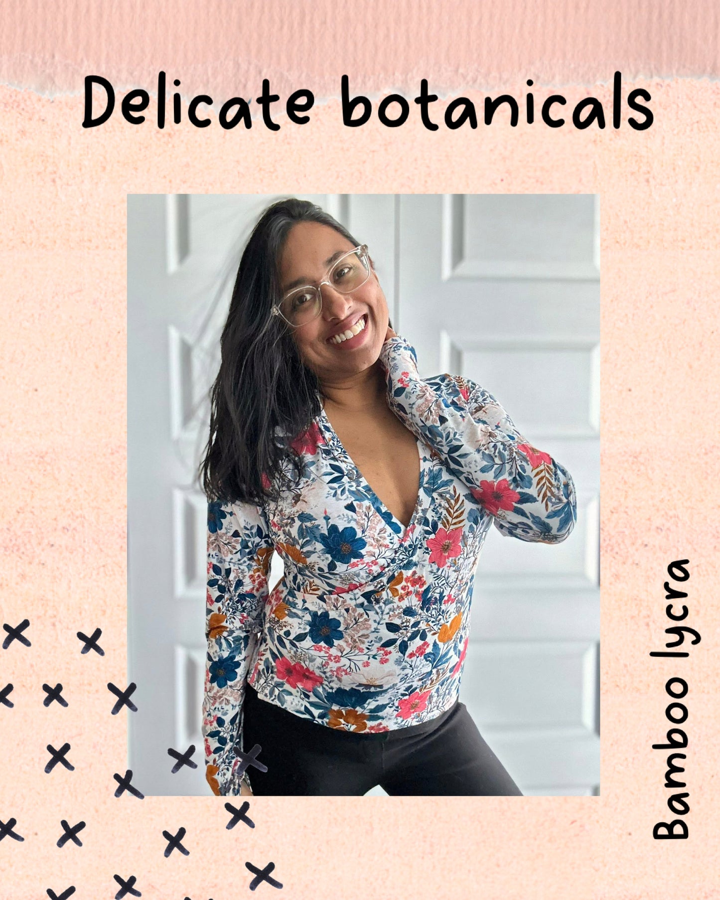 Delicate botanicals round 35 retail