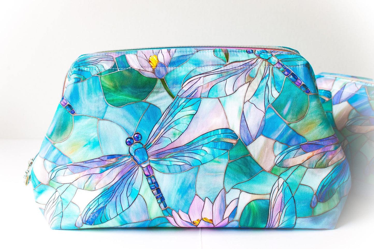 Stained glass dragonflies preorder round 39