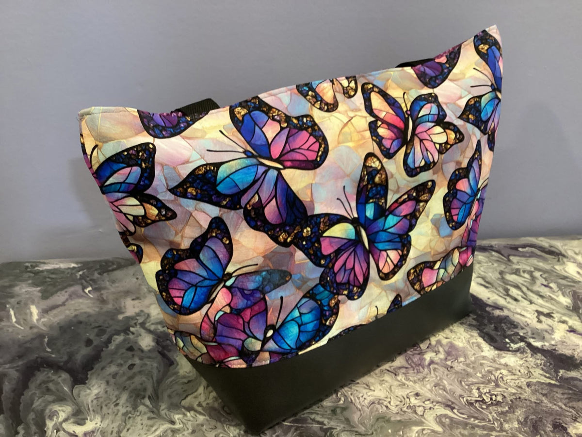 Stained glass butterflies preorder round 43